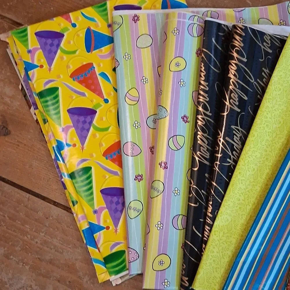 Vintage Gift Wrap papers, Christmas, birthday, Easter, Party‎ so much craft